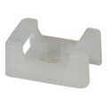 Midwest Fastener 5/8" x 7/8" Cable Tie Mounting Bases 10PK 33403